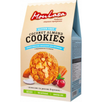 Печиво кокосово-мигдалеве, (безглютенове) 120г "Mon Lasa"